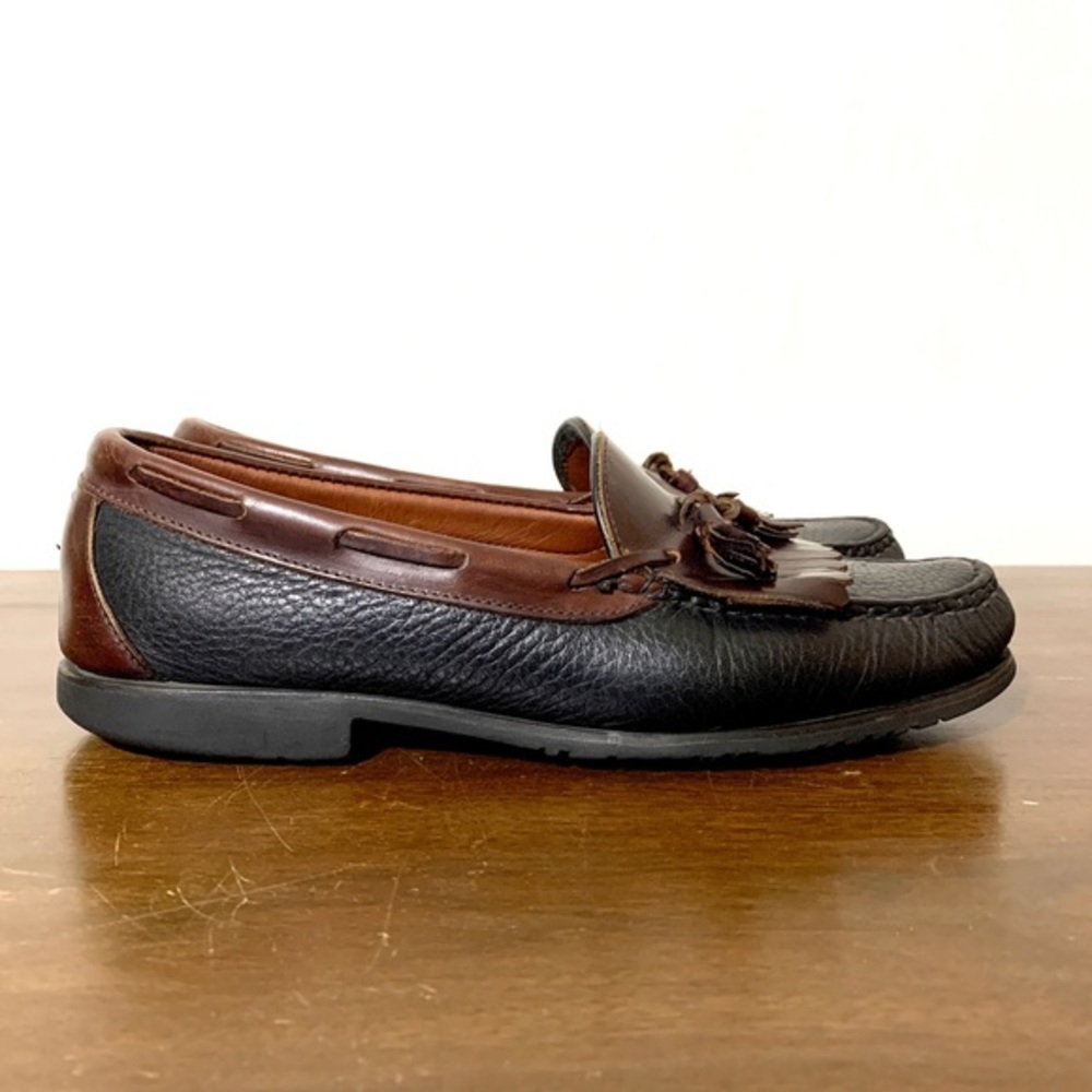 Allen Edmonds Nashua tassel loafer leather